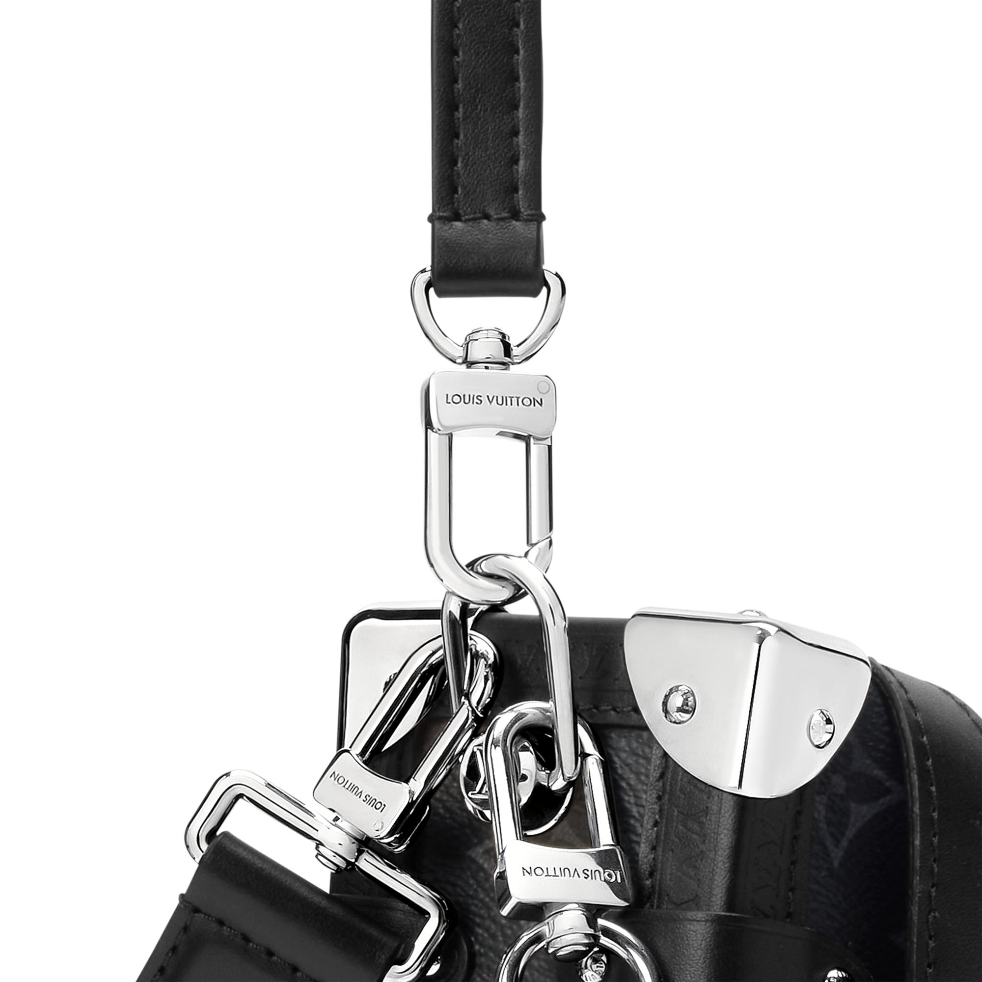 Monogram Eclipse Women's Bags LV Icons Side Trunk MM East West | Louis Vuitton ® (Product zoom)